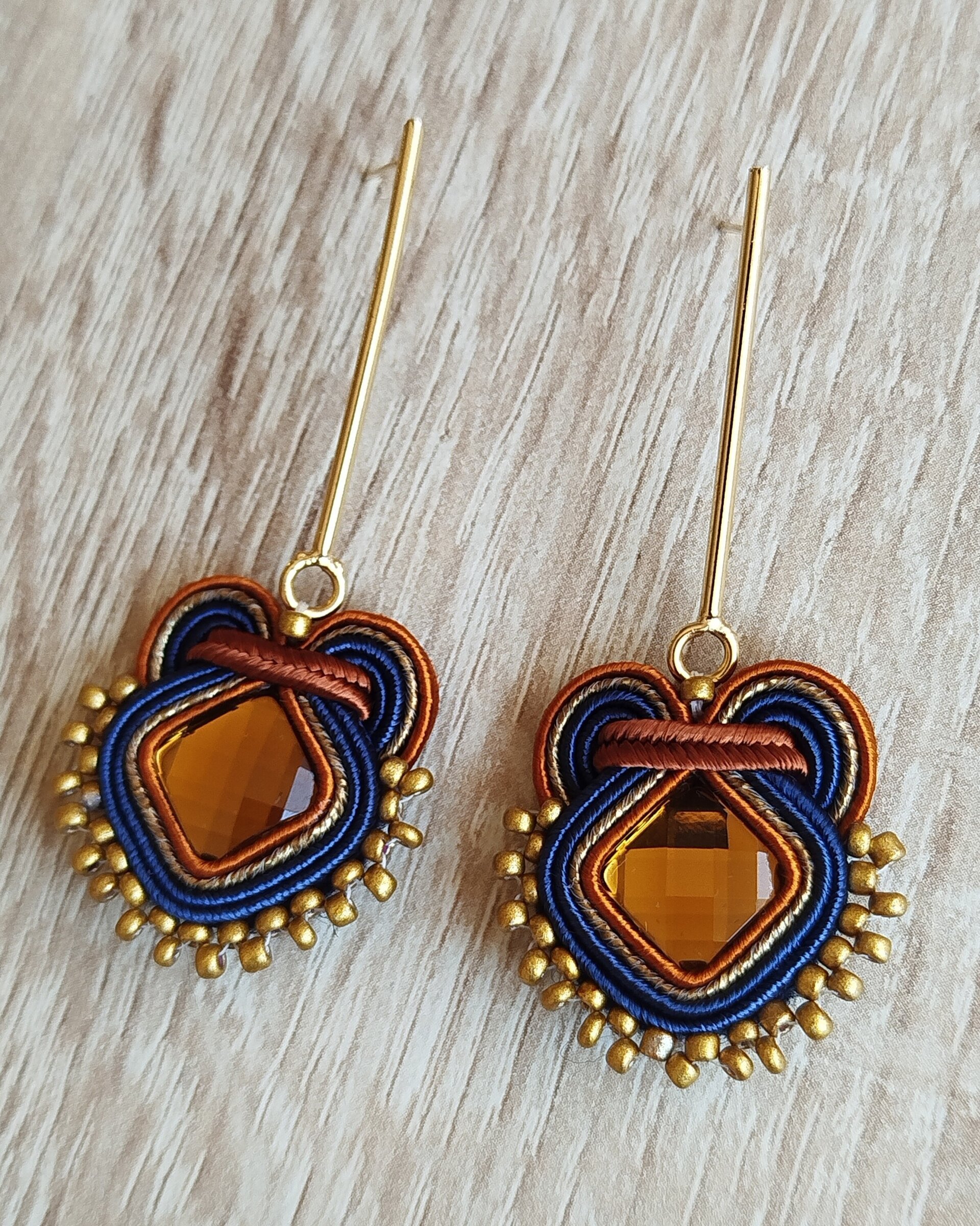 Pendientes Gala azul - 2