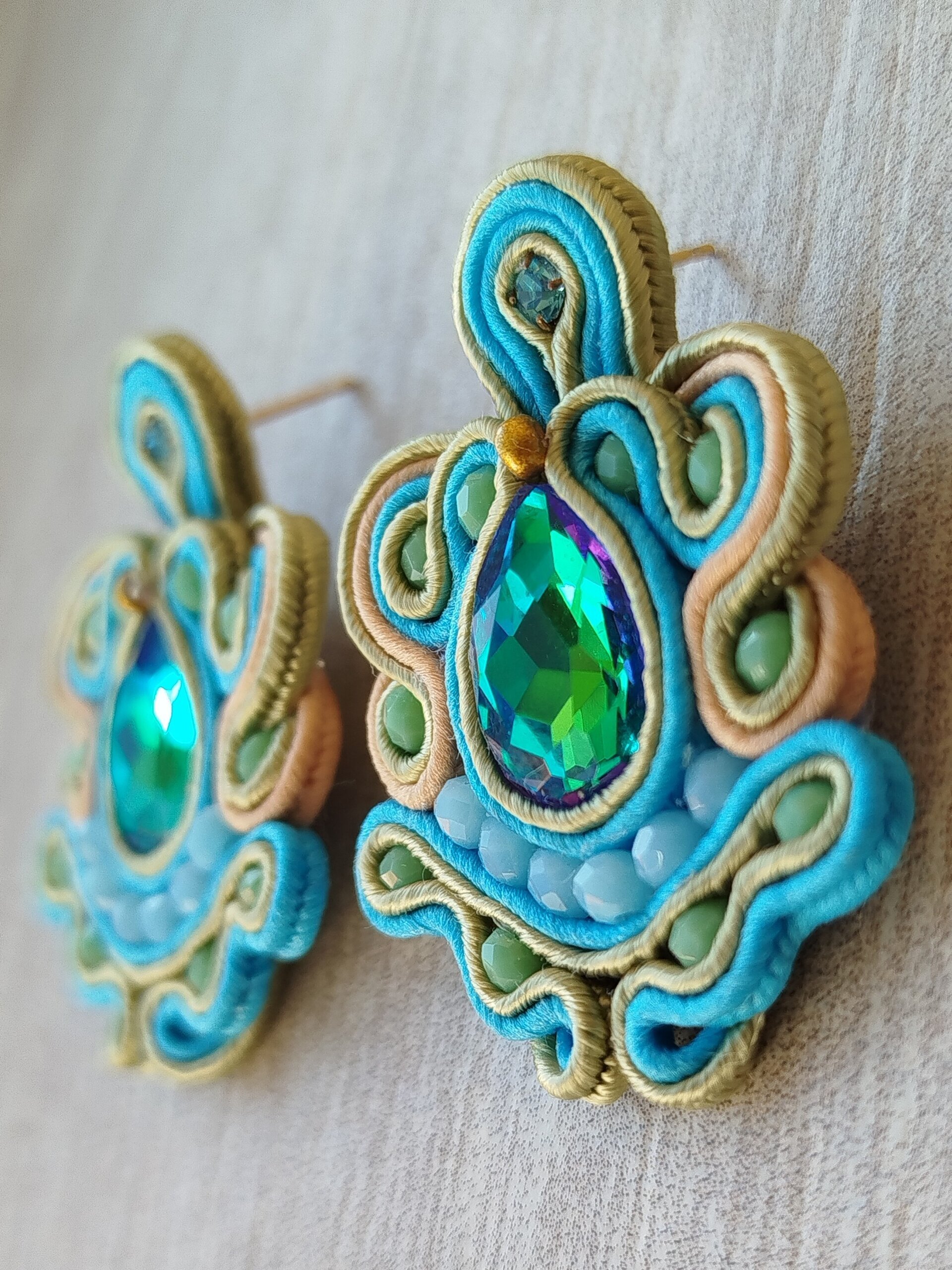 Pendientes Cala azul - 2