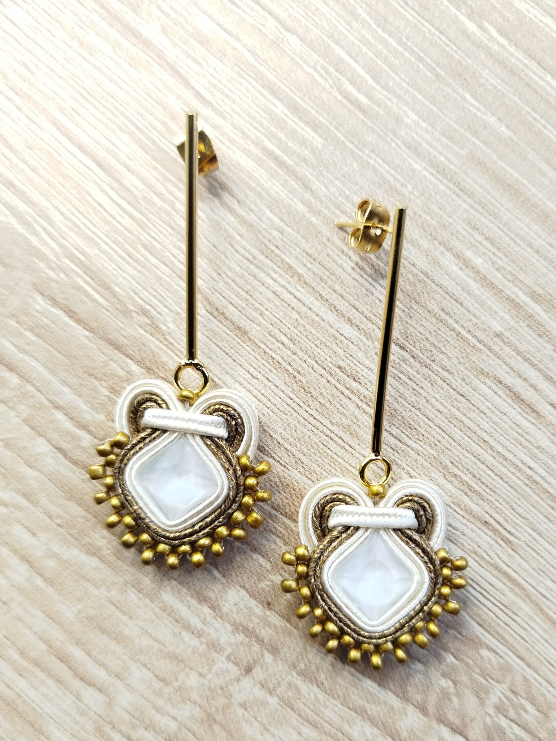 Pendientes Gala blanco - 2