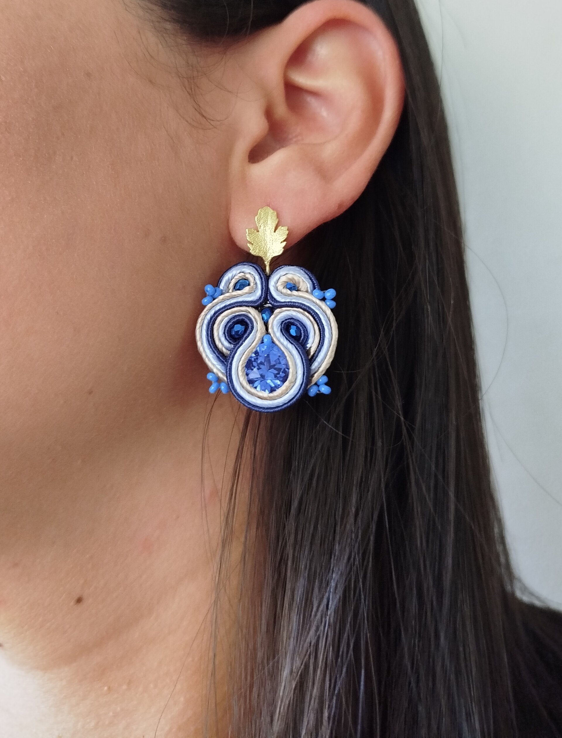 Pendientes Florencia azul - 4