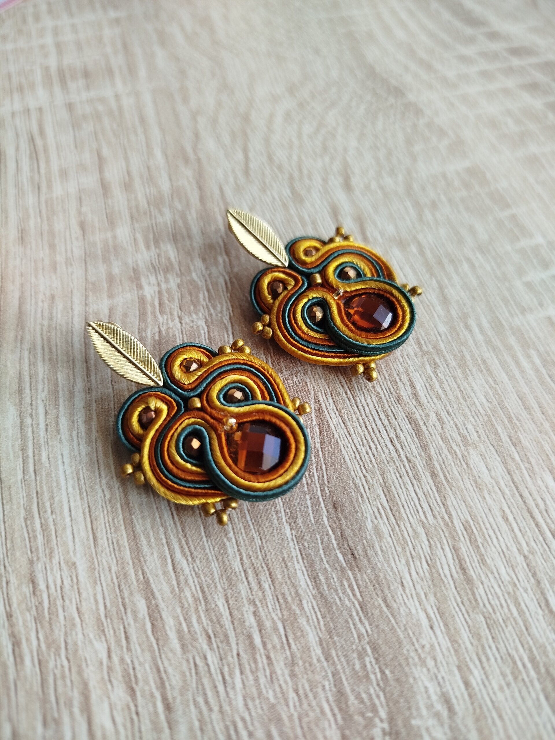 Pendientes Florencia marrón - 2