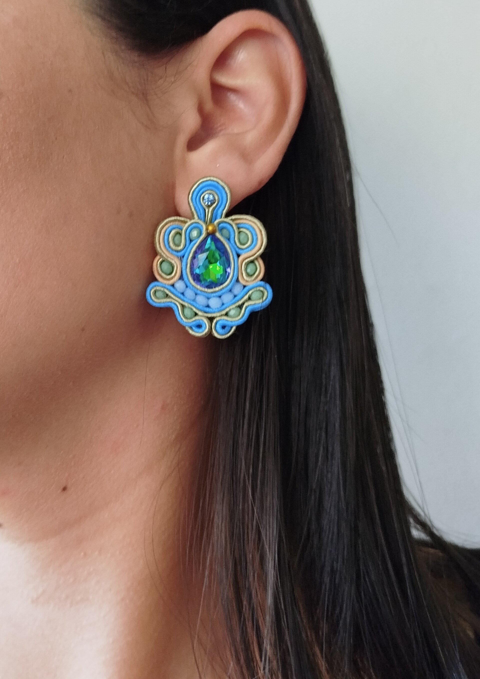 Pendientes Cala azul - 4