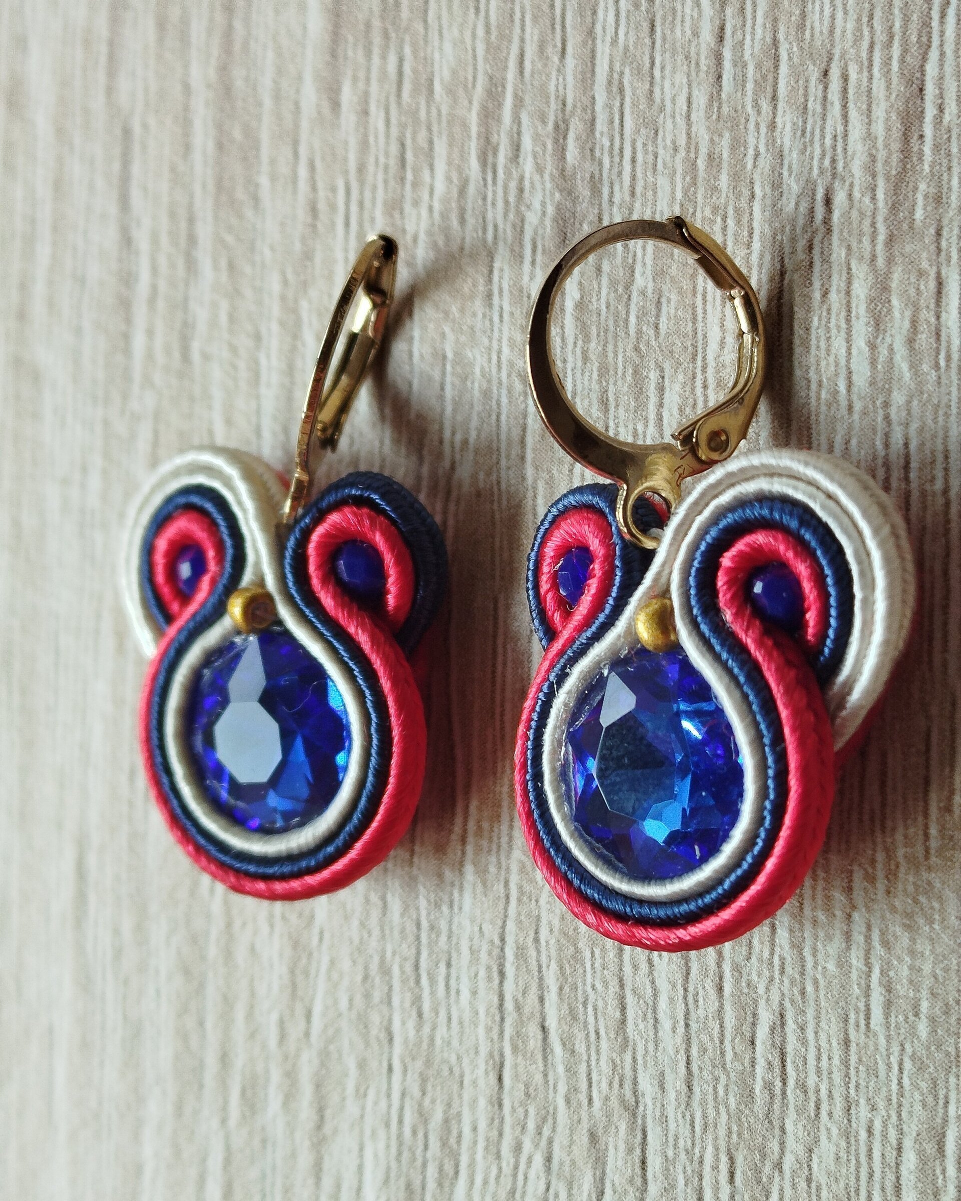 Pendientes Gema azul - 2