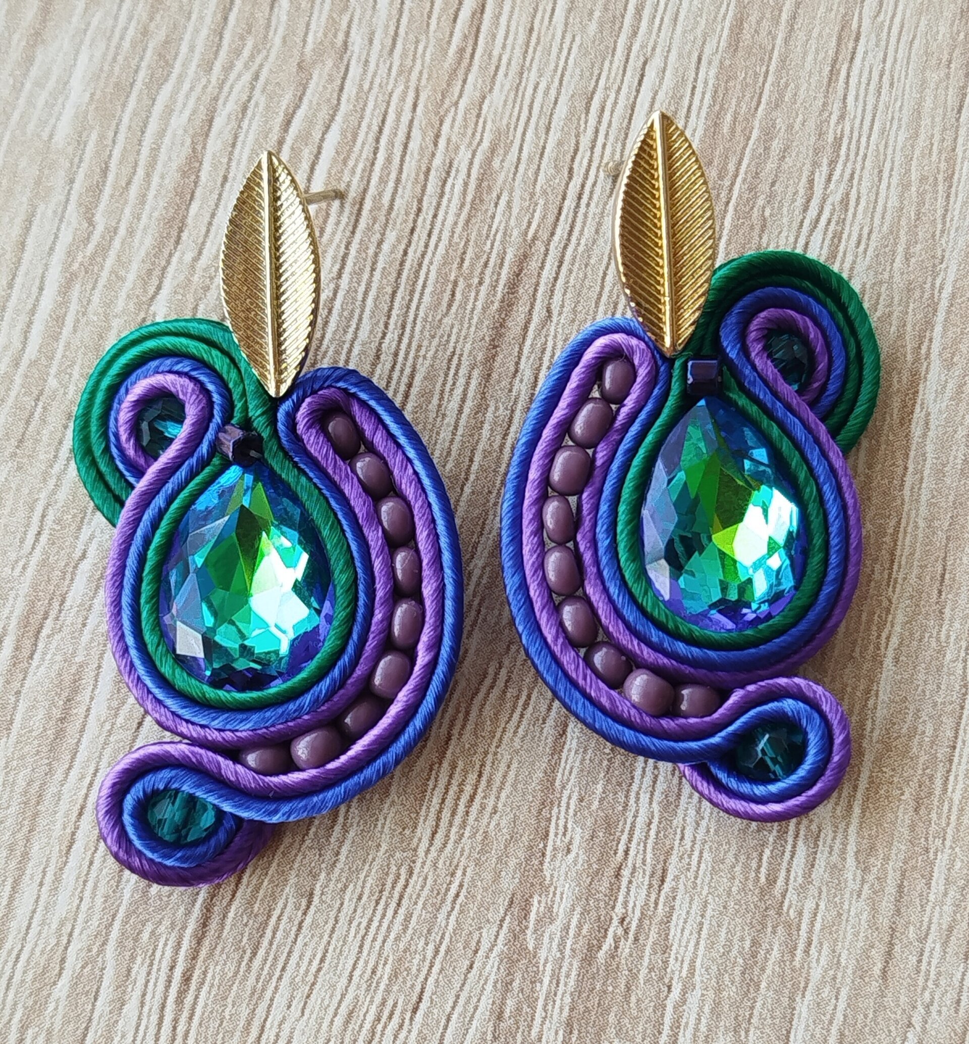 Pendientes Ara combinados - 3