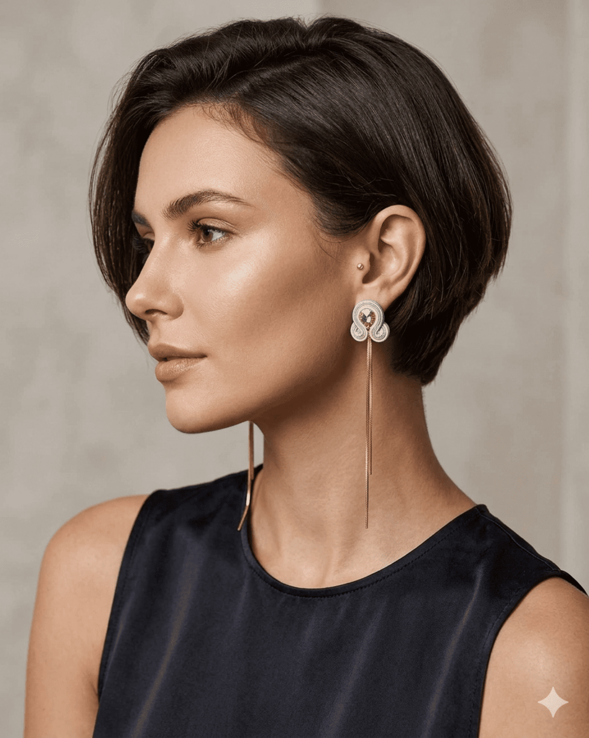 Pendientes Atenas azul - 3