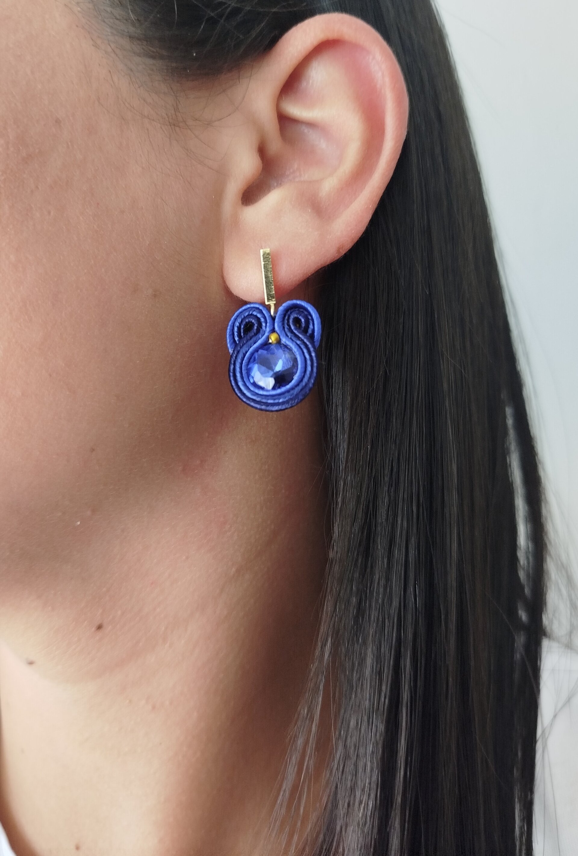 Pendientes Aurora azul - 3